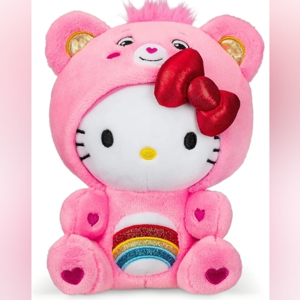 Hello Kitty x Care Bears Plush Cheer Bear